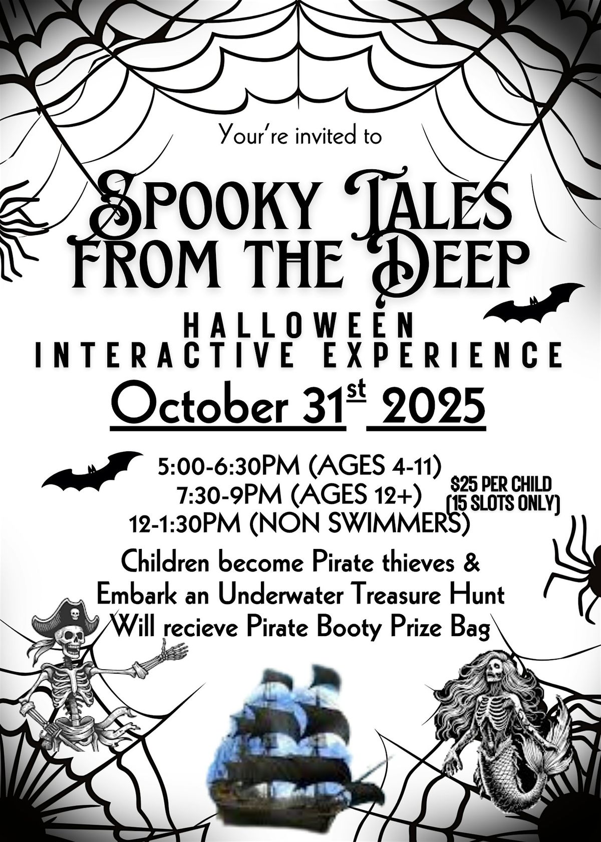 Spooky Tales From The Deep: Treasure Island (Interactive Event)