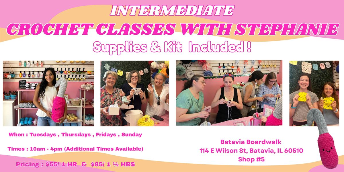 Intermediate Crochet Classes