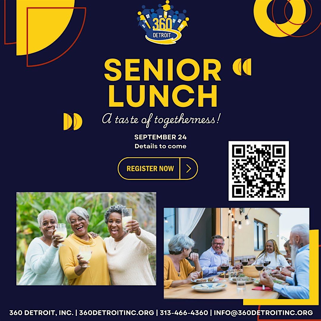 Senior Lunch with 360 Detroit