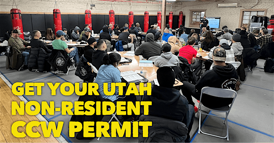 Utah Non-Resident Concealed Carry Permit Class for NYC Residents Nov 8