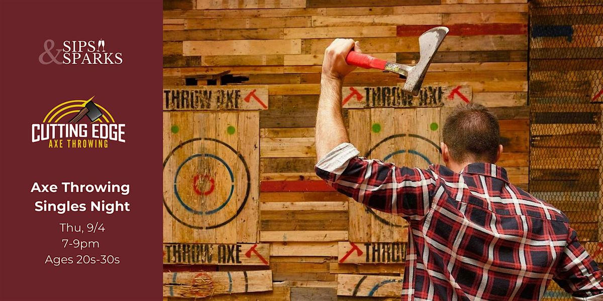 20s-30s Axe Throwing Singles Night | Speed Dating in Stamford, CT