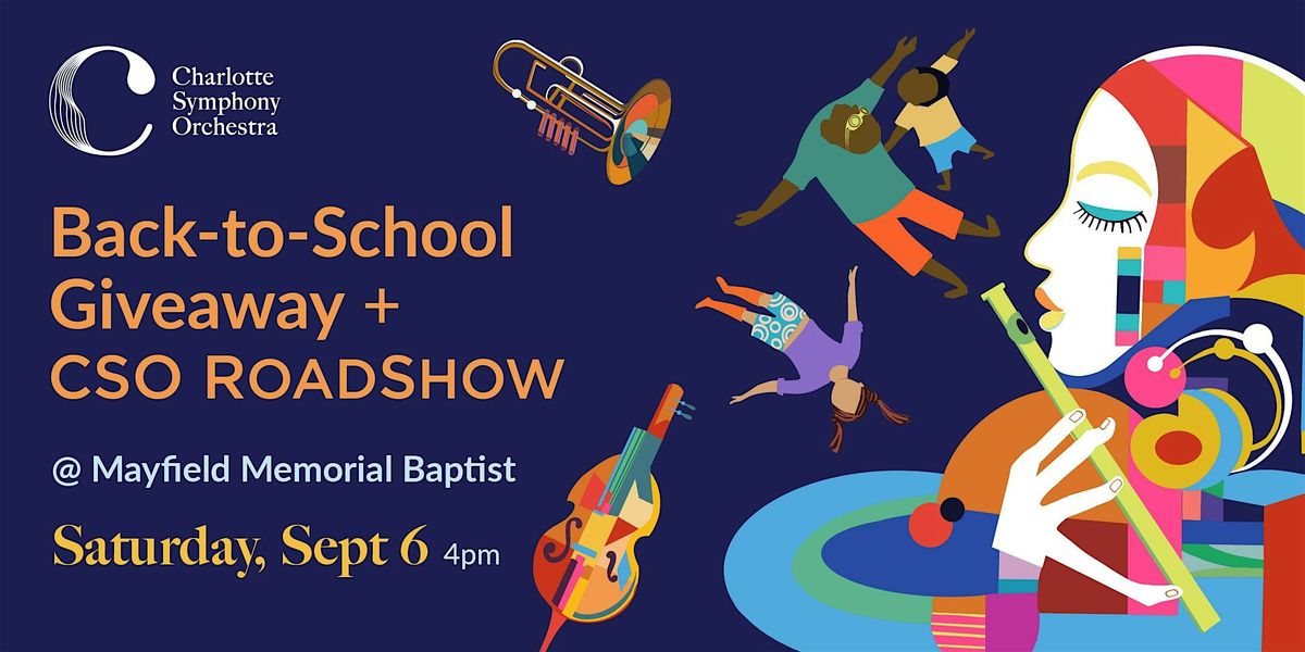 Back-to-School Giveaway + CSO Roadshow @ Mayfield Memorial Baptist