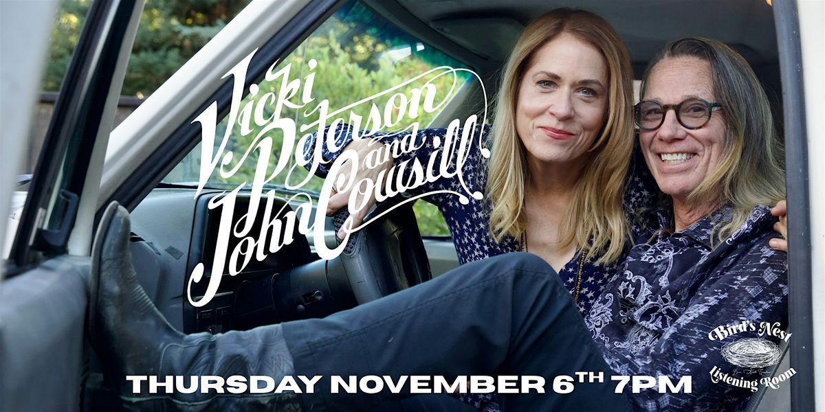 Vicki Peterson & John Cowsill at Bird's Nest Listening Room - Dunn NC