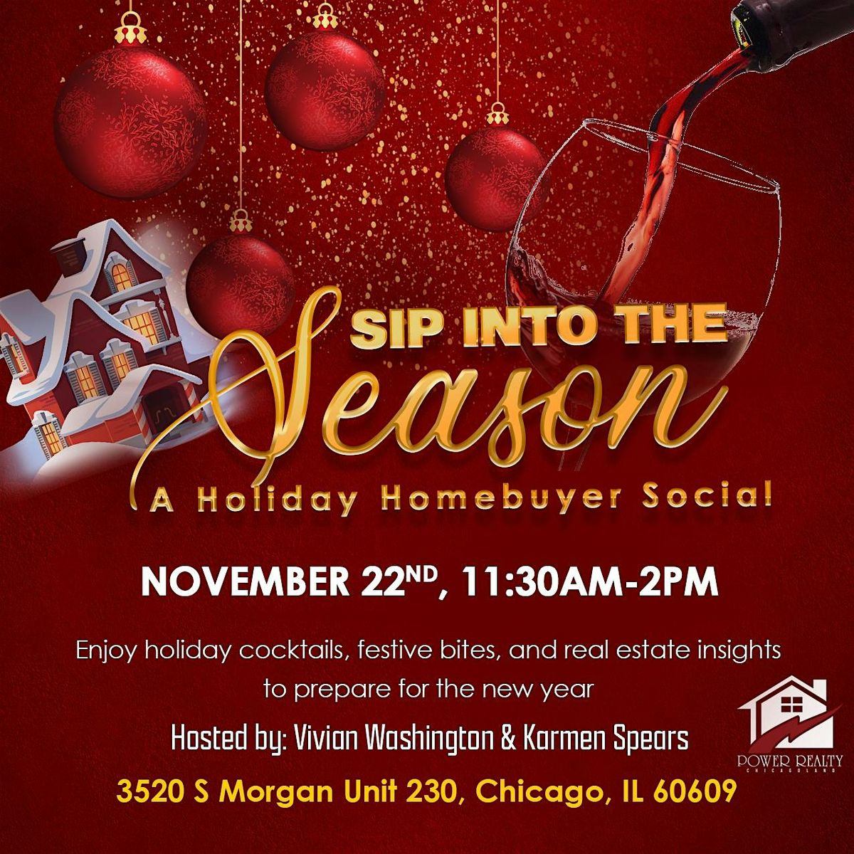 SIP INTO THE SEASON: A HOLIDAY HOMEBUYER SOCIAL