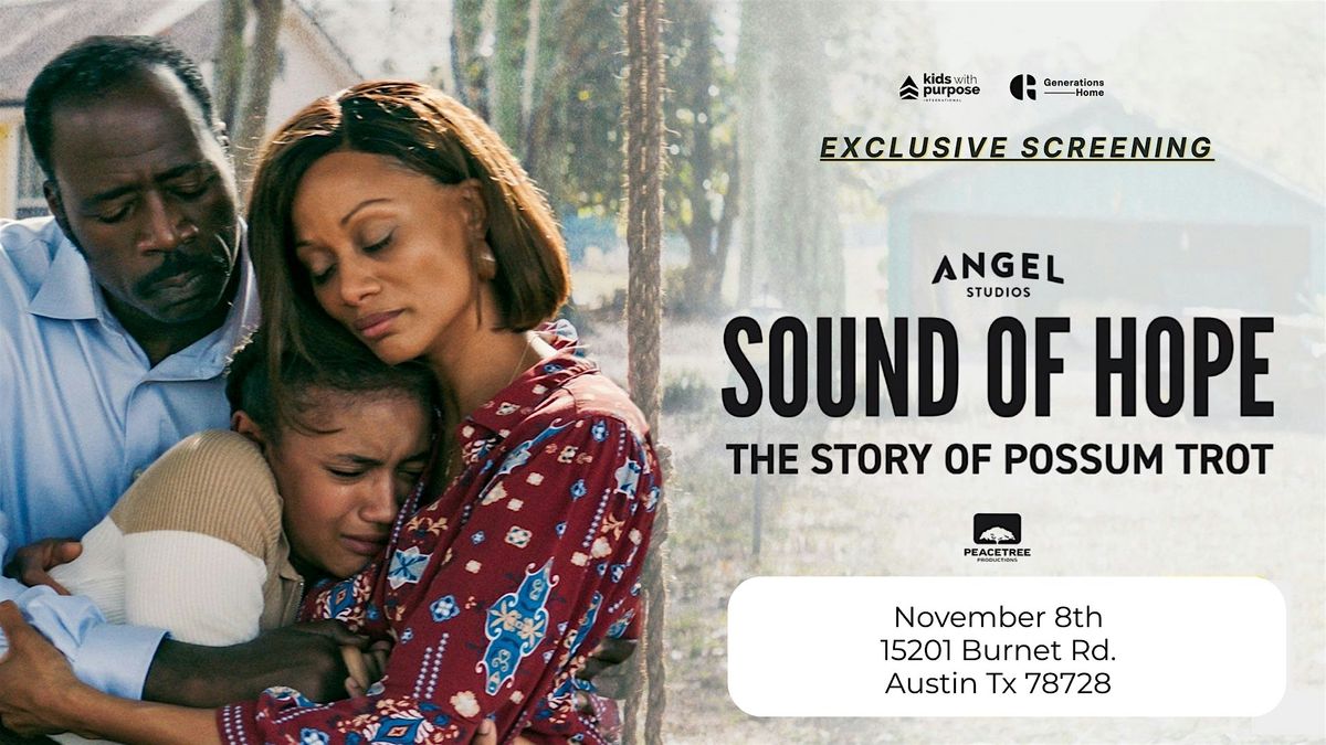 Sound of Hope Screening