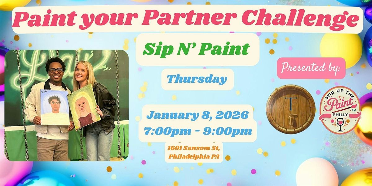 "Partner Painting" Sip N Paint at Tapster PHL (21+)