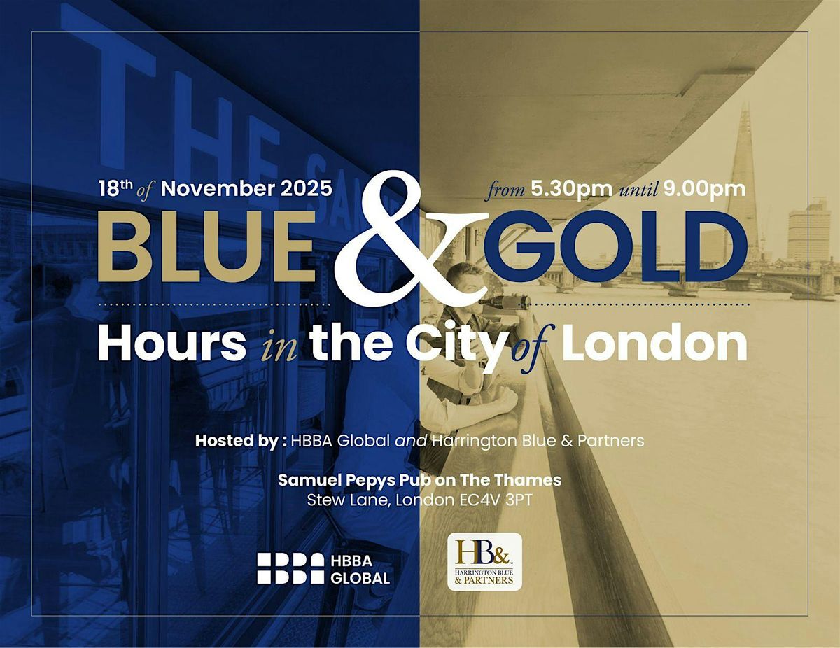 Blue & Gold Hours in the City of London