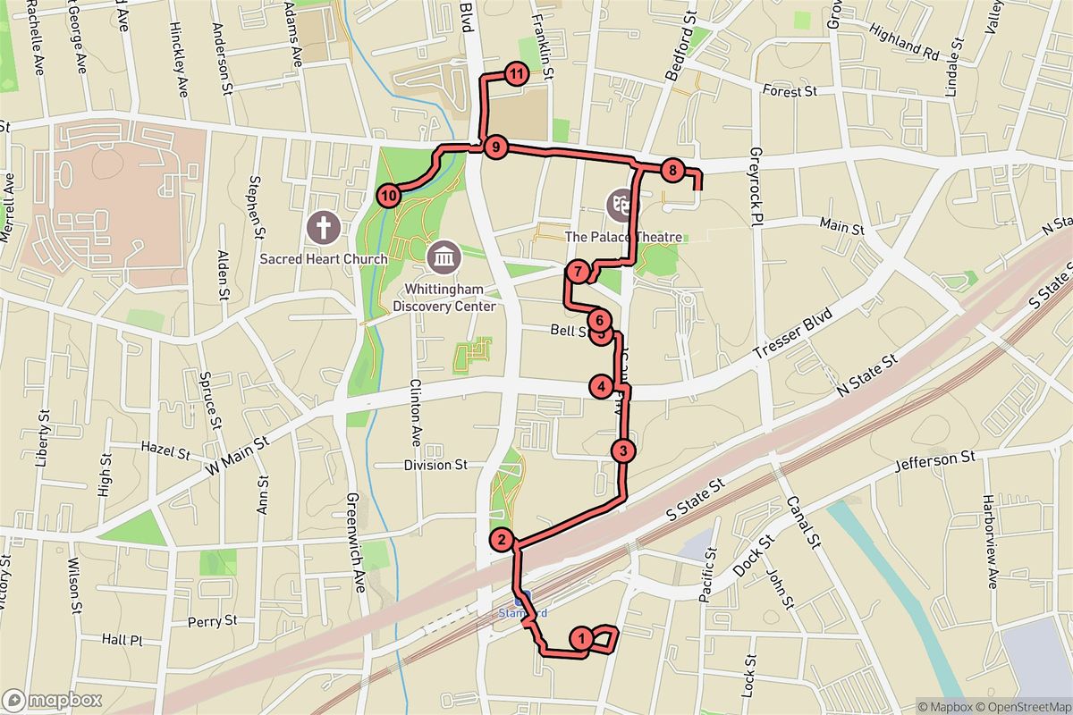 Stamford Audio Tour: Downtown Icons and Hidden Architectural Gems