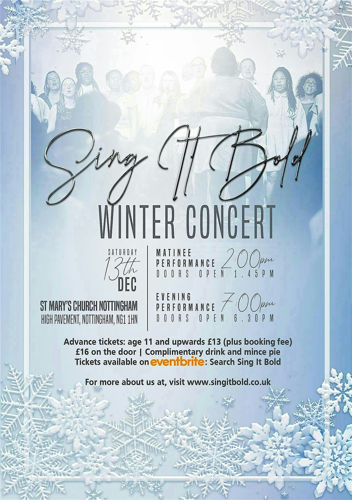 Sing It Bold Winter Concert 2025