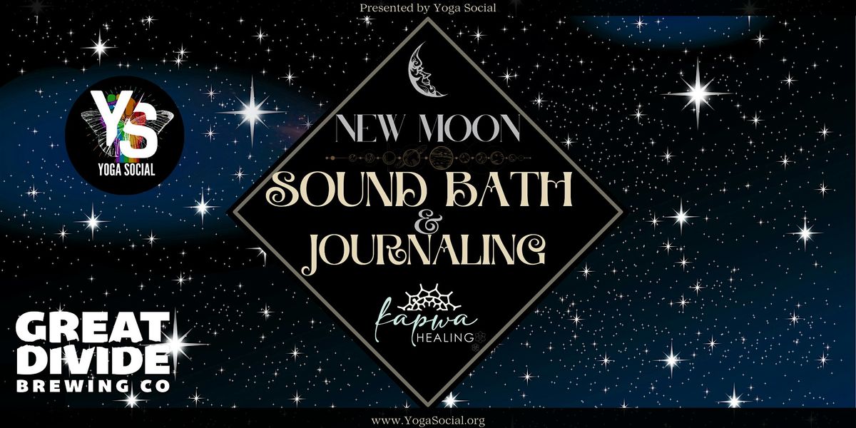 New Moon - Sound Bath & Journaling @ Great Divide Brewing Barrel Room RiNo