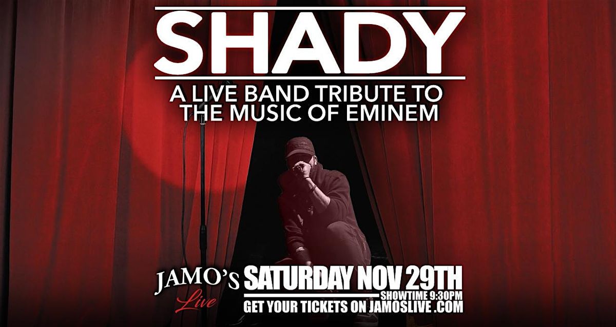 Shady an Eminem Live Band Tribute at Jamo's Live