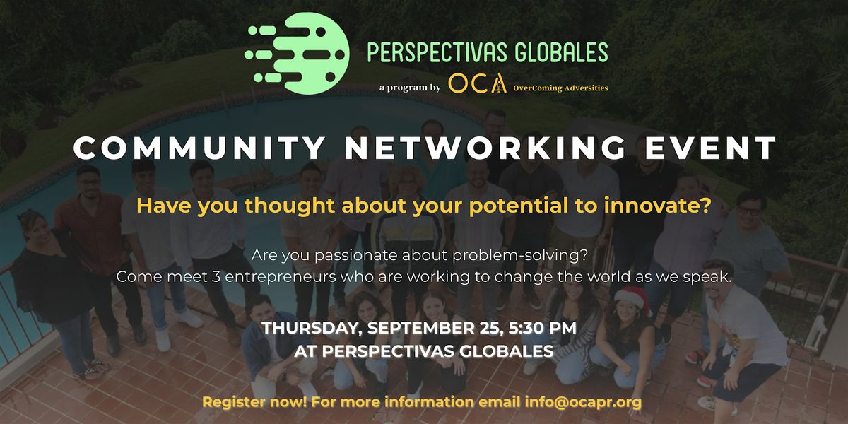 Networking Event: De Aqu\u00ed, Pal Mundo