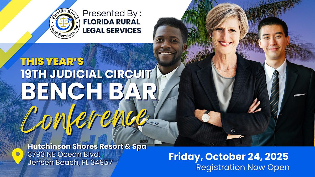 2025 19th Judicial Circuit Bench Bar Conference