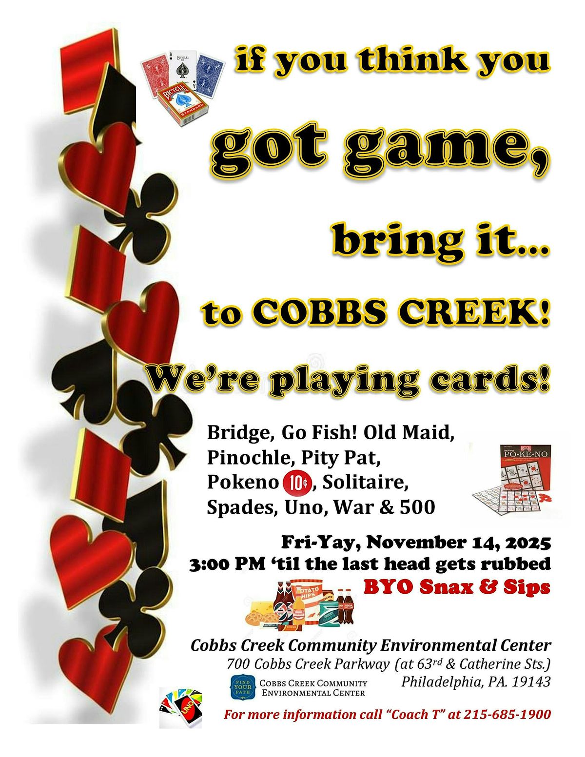 Cards at Cobbs