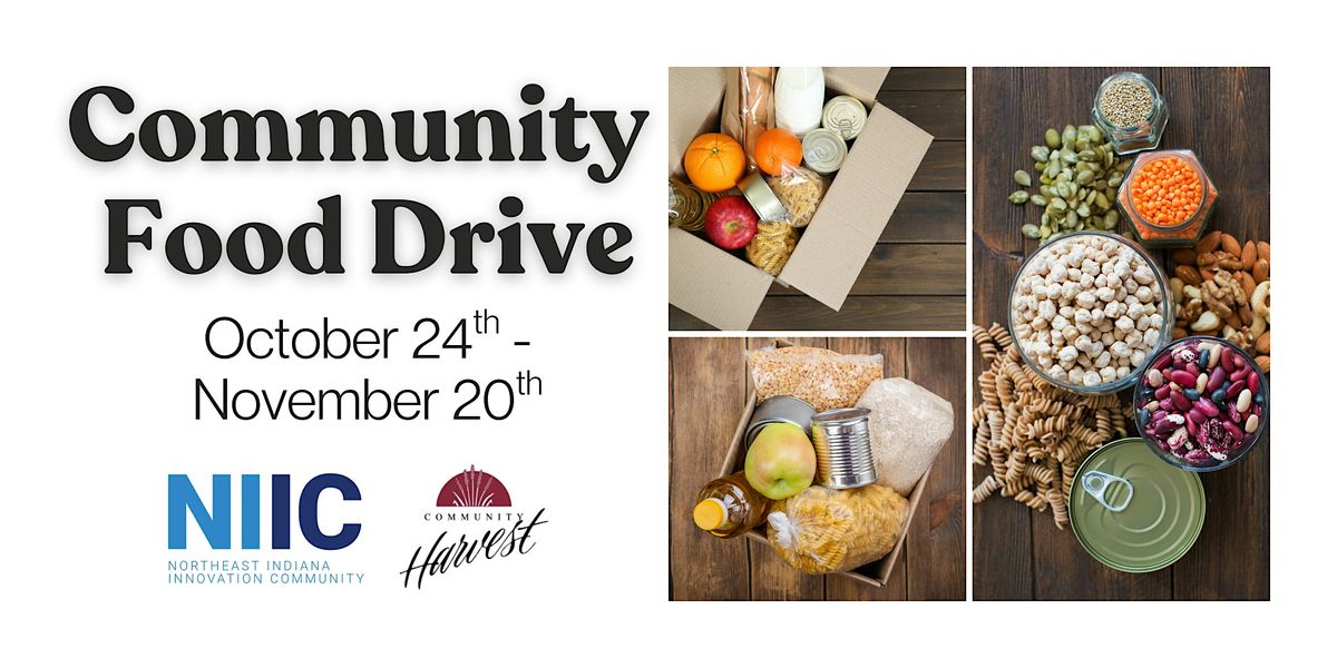 Northeast Indiana Innovation Community Food Drive