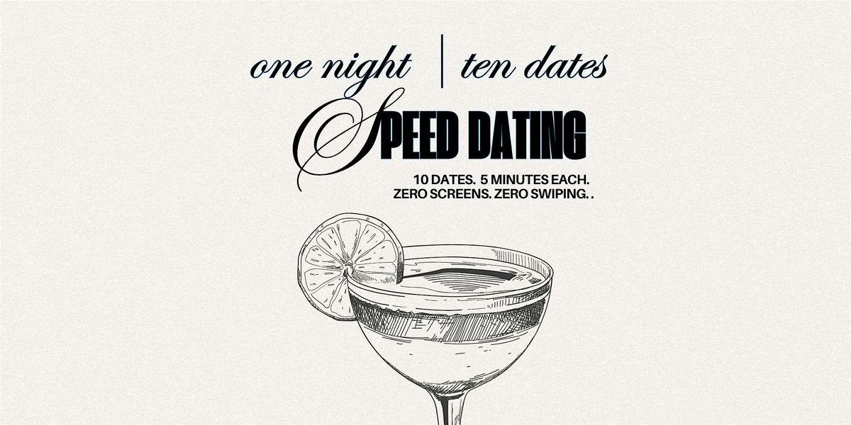 One Night 10 Mini Dates  | DateColumbus Speed Dating