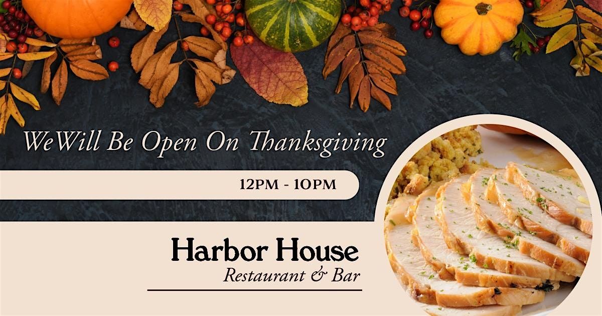 Celebrate Thanksgiving with a Feast at Harbor House