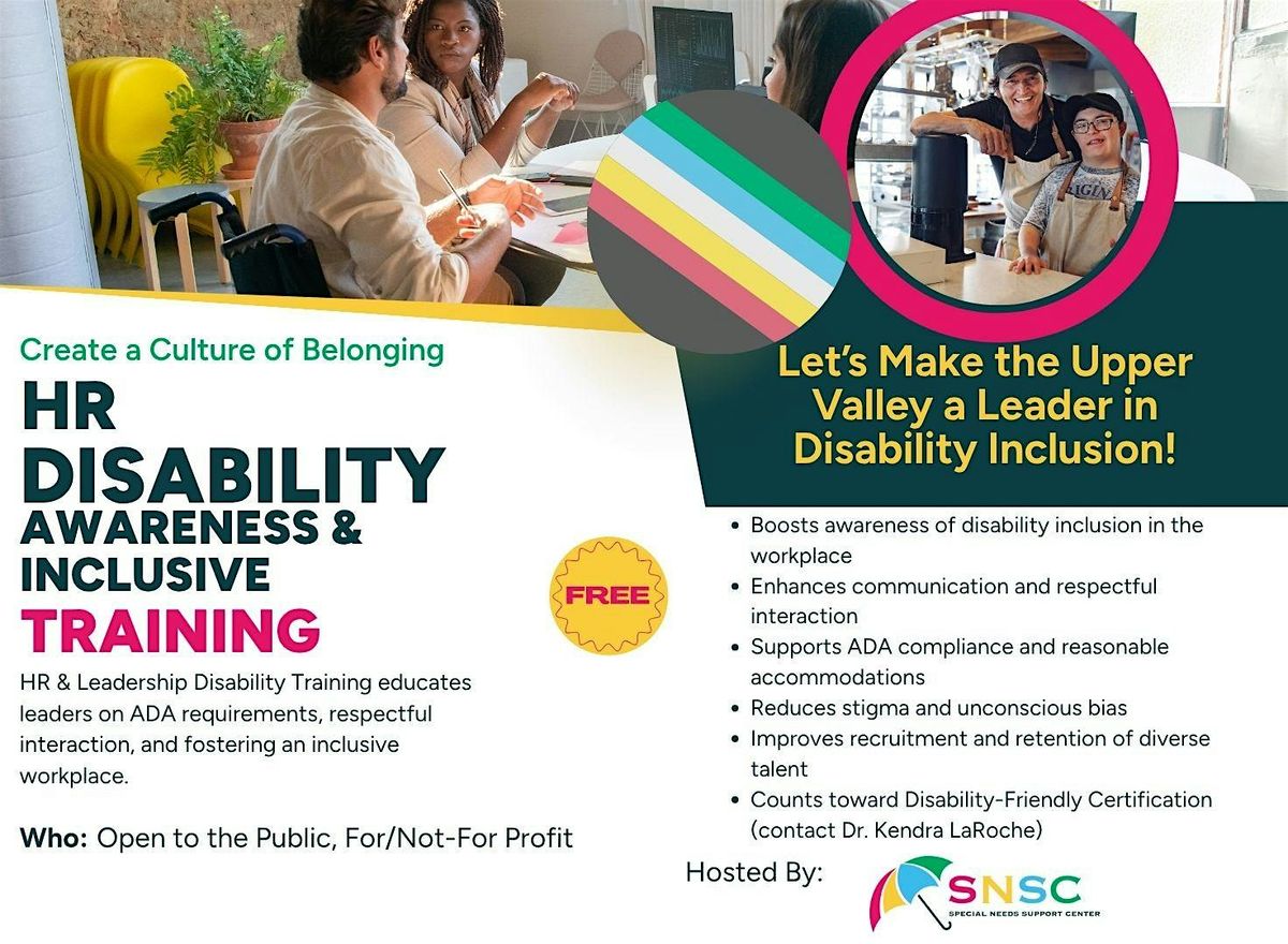 HR Leadership Disability Awareness Training