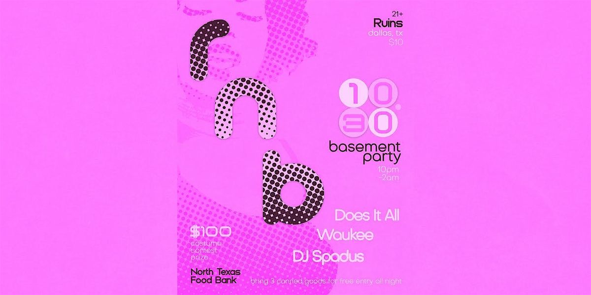 RNB Basement Party