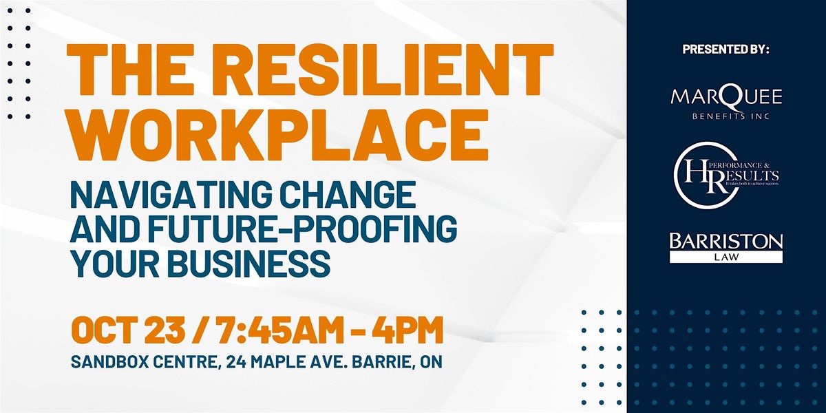 The Resilient Workplace