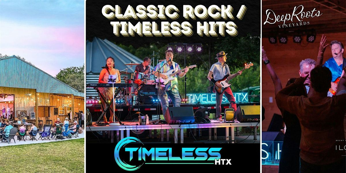 CLASSIC ROCK\/TIMELESS HITS by Timeless HTX | Texas wine & craft beer