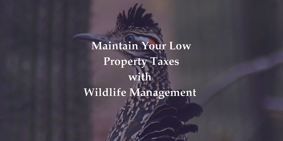 Introduction to Wildlife Management - Waco MCC