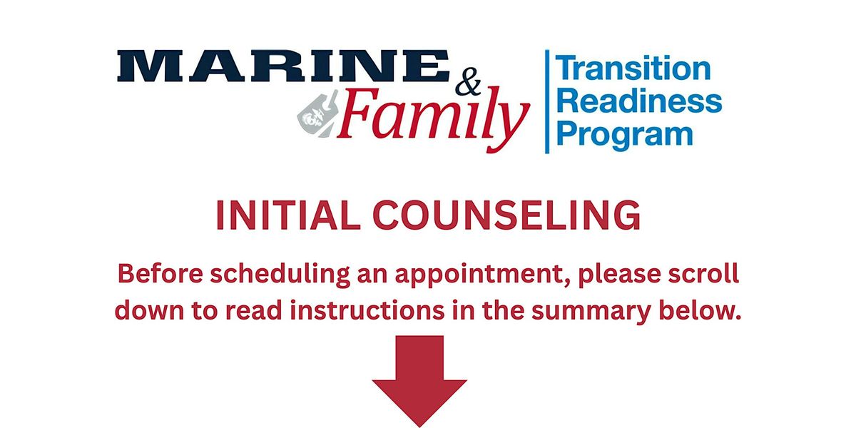 Initial Counseling (IC) - MCRD SD\/WRR