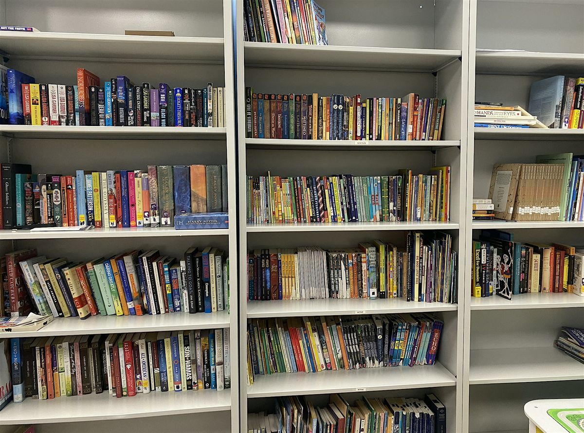 Grand Opening Day 3: Book Drive Kickoff