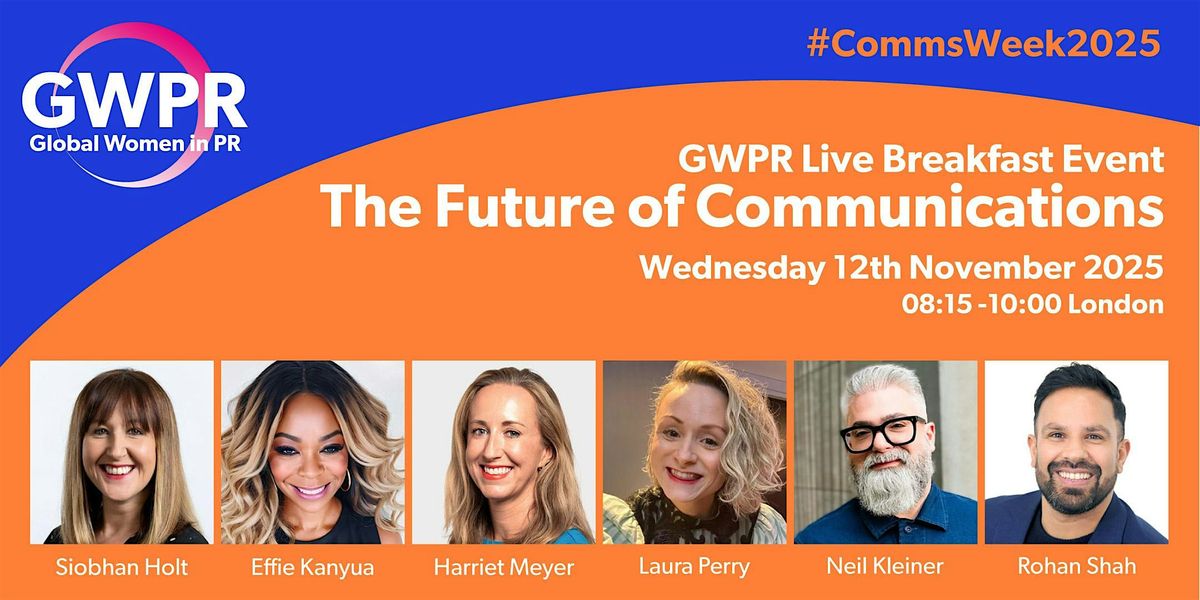GWPR Live Breakfast Event: The Future of Communications