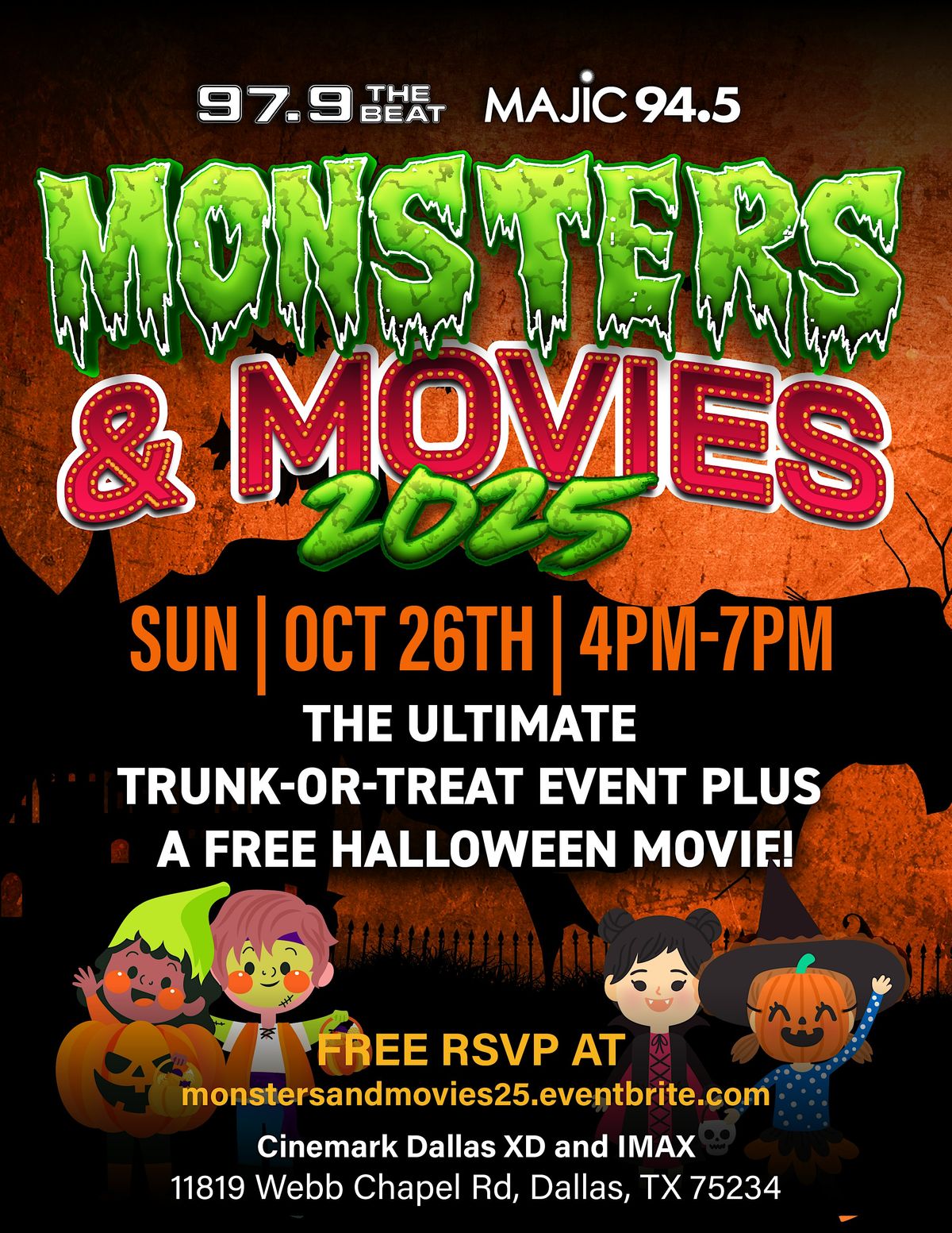 Monsters & Movies 2025 (Halloween Event)