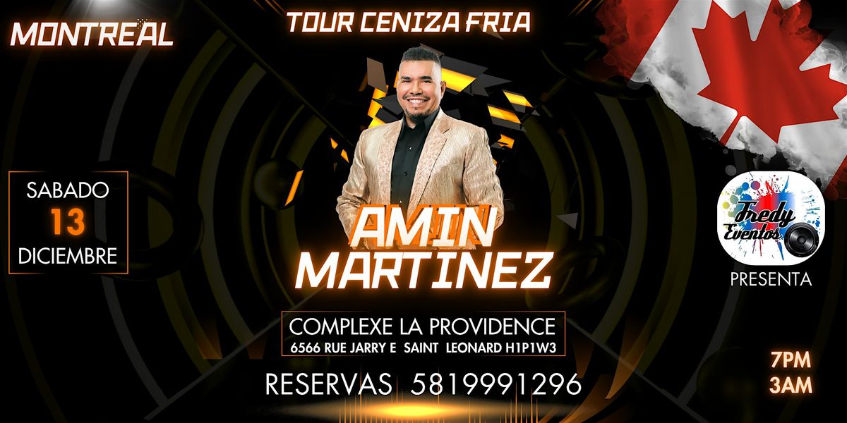 Amin Martinez  (Exvocalista De Los Chiches Del Vallenato)