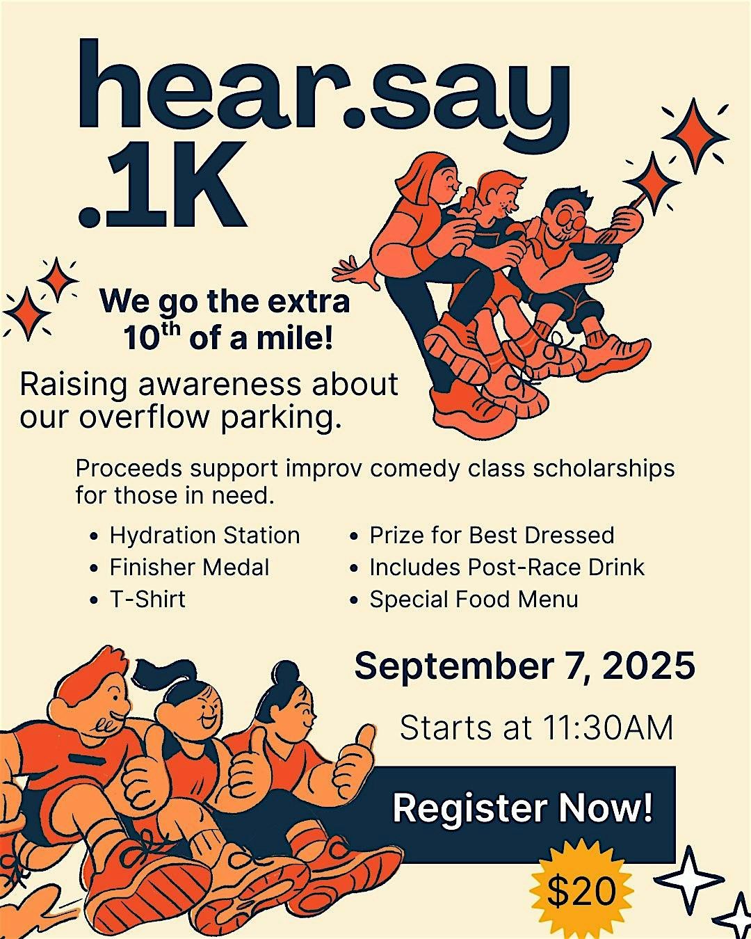 hear.say .1K: Ann Arbor's Shortest Race