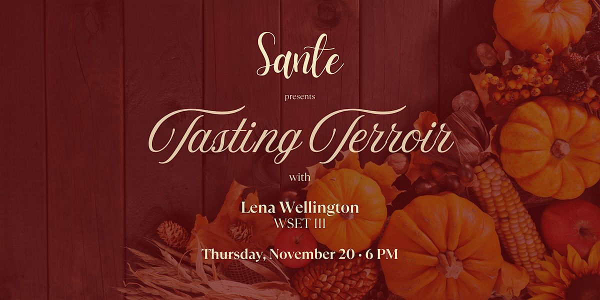 Tasting Terroir: Thanksgiving