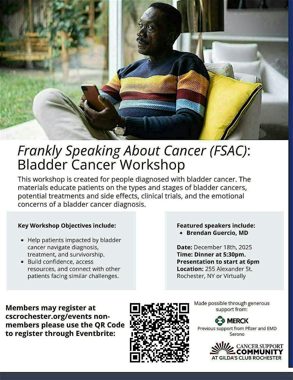 Frankly Speaking about Bladder Cancer