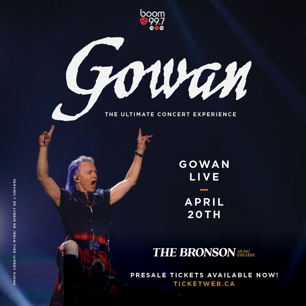 Gowan at Centre in the Square Ontario