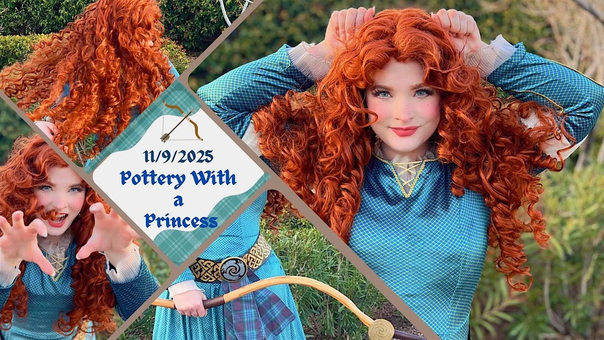 Pottery with at Princess at The Pottery Shop