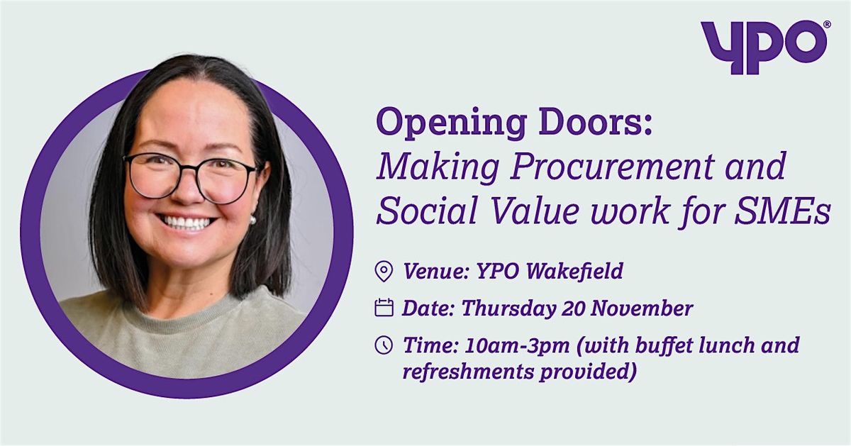 Opening Doors: Making Procurement and Social Value Work for SME's