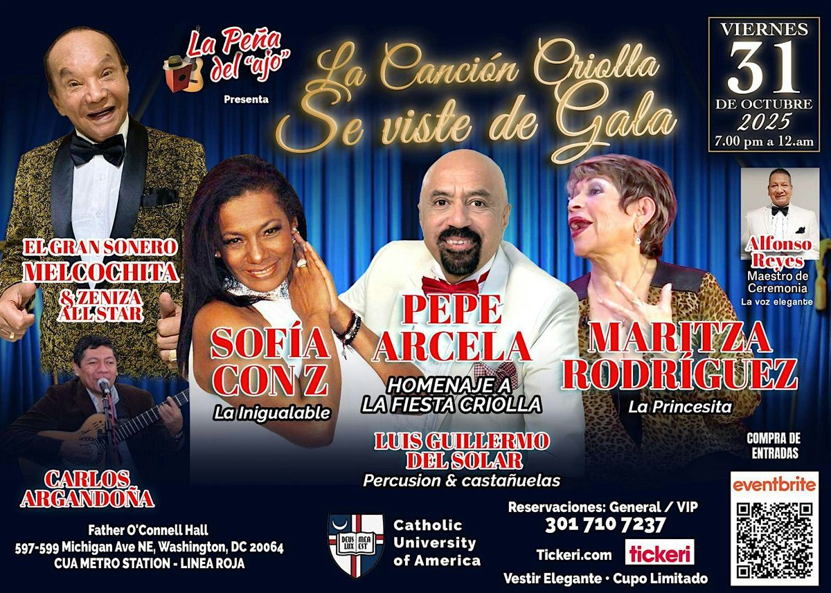 La canci\u00f3n criolla se viste de gala