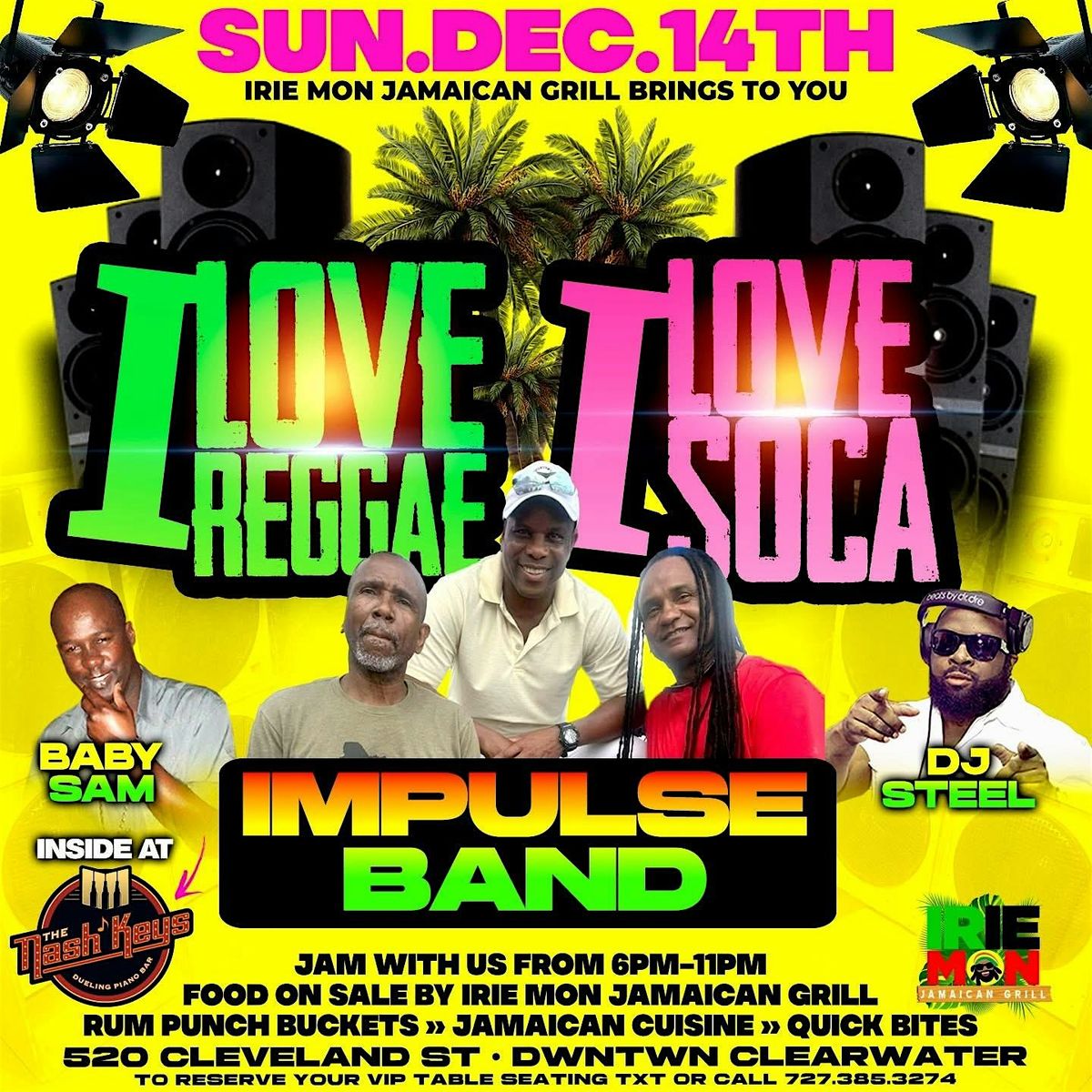 I love Reggae I love Soca