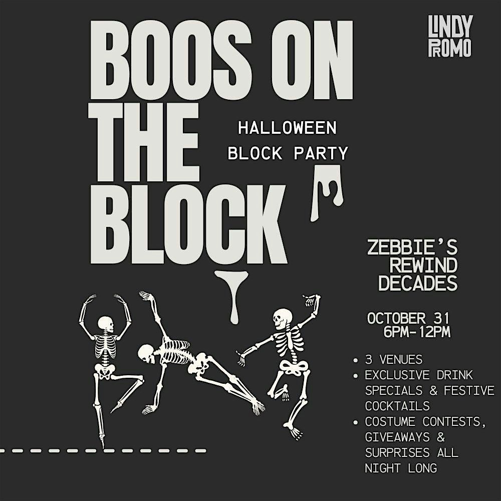 Boos on the Block - DC Halloween Party