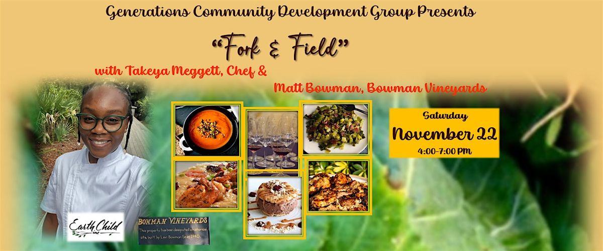 A  \u201cFork & Field\u201d  and Winetasting Event