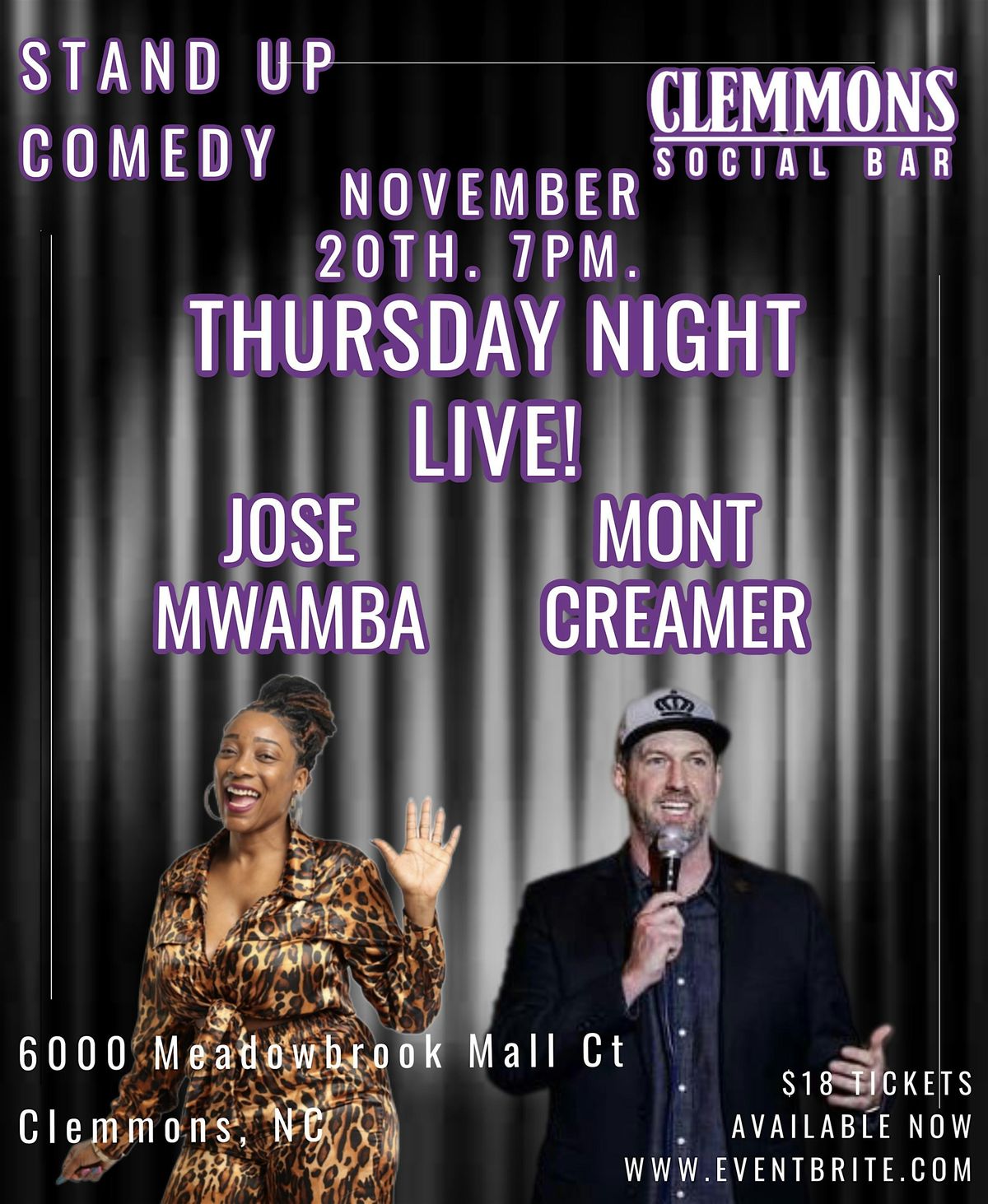 THURSDAY NIGHT LIVE! At Clemmons Social Bar!