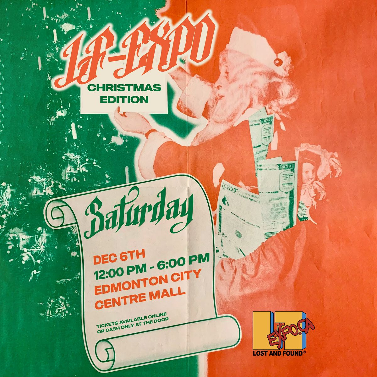 LOST AND FOUND EXPO AT EDMONTON CITY CENTRE MALL