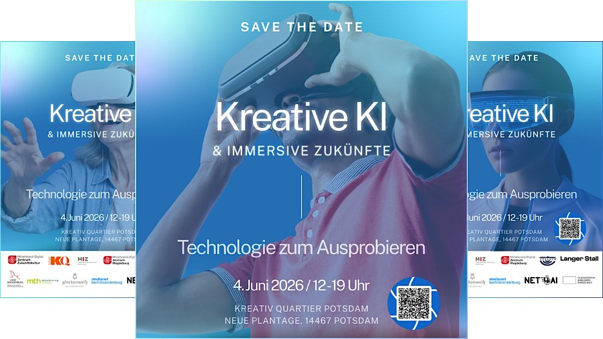 Kreative KI & Immersive Zuk\u00fcnfte \u2013 Technologie in Potsdam erleben
