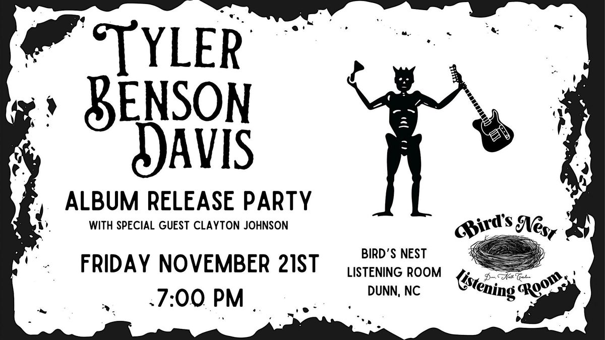 Tyler Benson Davis w\/ Clayton Johnson at Bird's Nest Listening Room