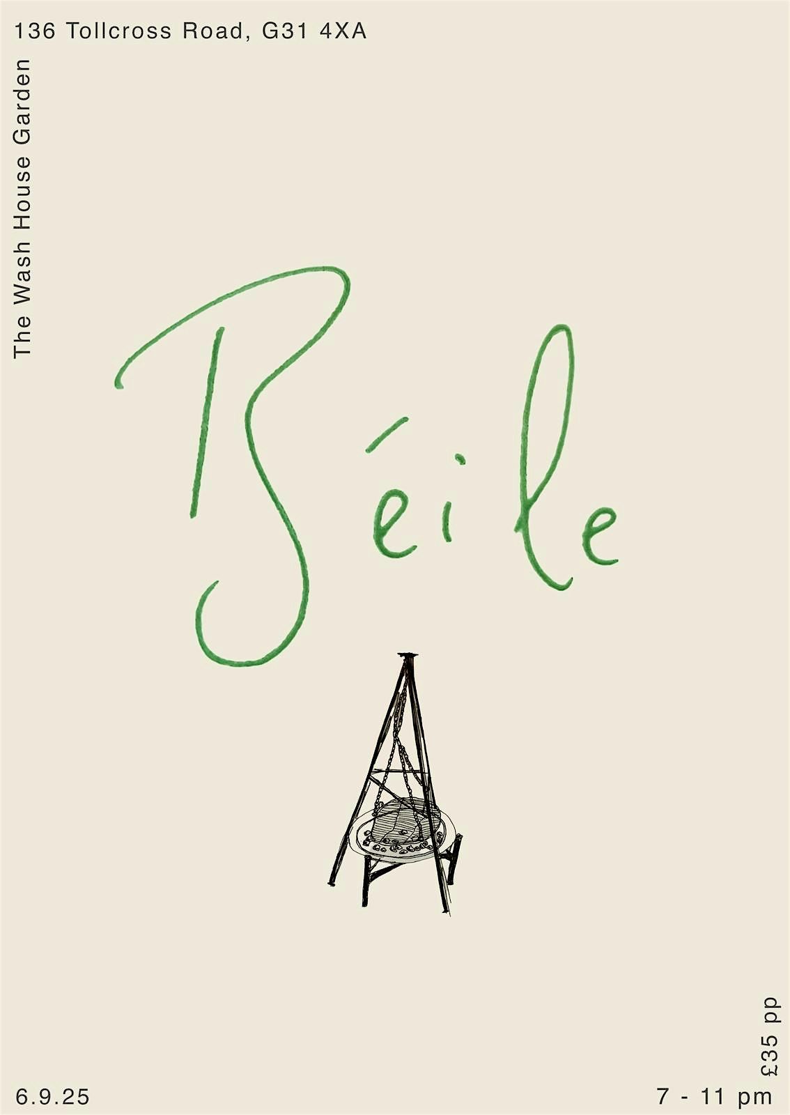 beile @ The Wash House Garden