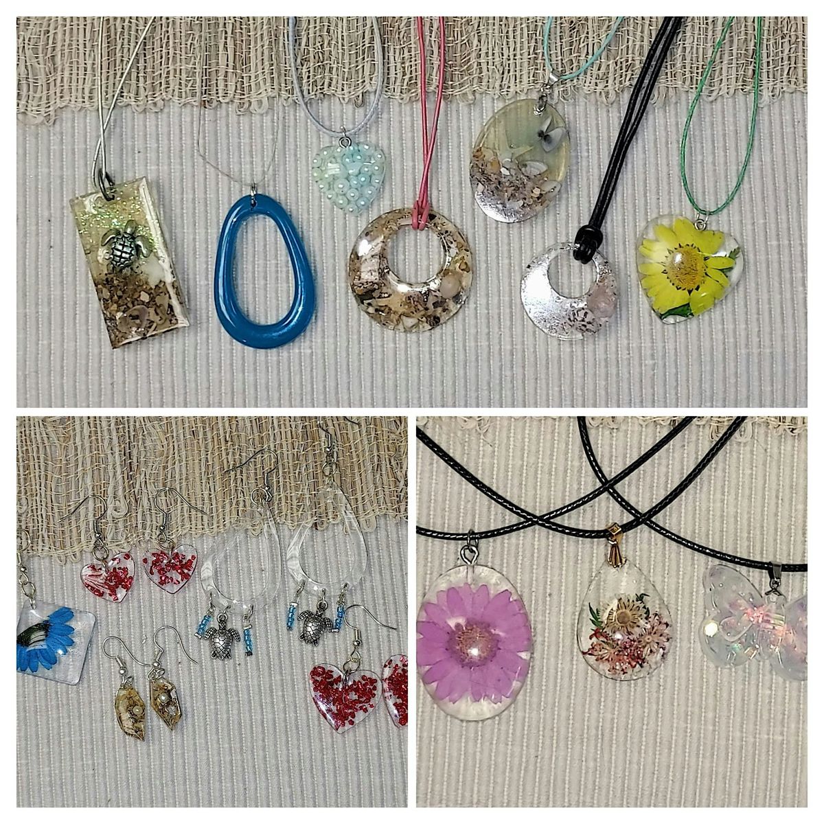 Resin Jewelry Making Class