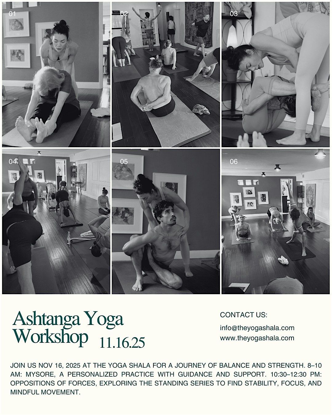 Ashtanga Yoga Workshop | November 16th
