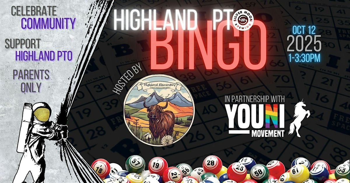 Highland PTO BINGO
