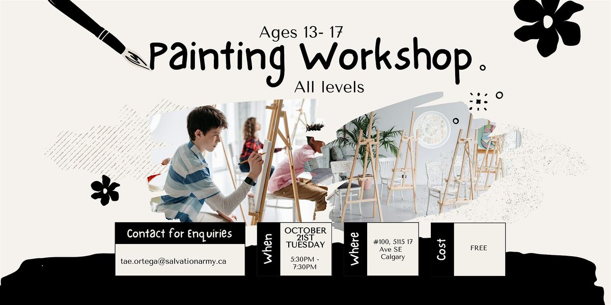 Painting workshop (ages 13-17)